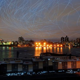 New York City Pigeon's Lightshow new york, Latest News new york, we love new york